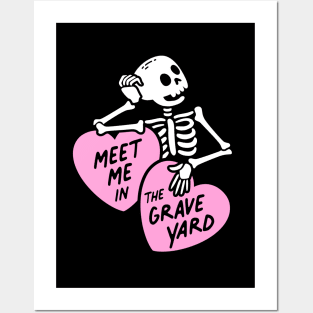 Meet Me in the Graveyard Posters and Art